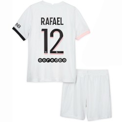 Camisola Paris Saint-Germain Rafinha 12 Criança Equipamento Segundo 2021-2022 Manga Curta